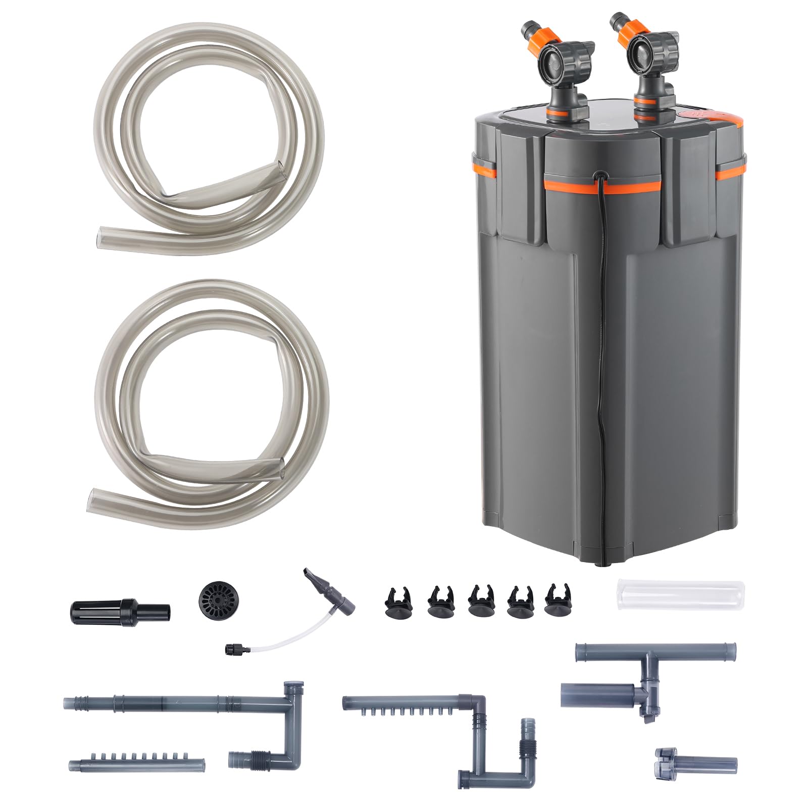 水槽No.4 Amazon.com: Happybuy 264GPH Aquarium Filter, 3-Stage Canister